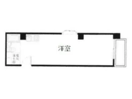 フェニックス東銀座(ワンルーム/8階)の間取り写真