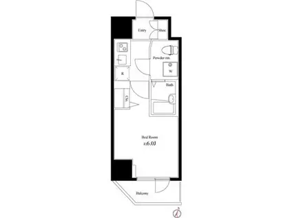 ブリーズ S(2LDK/2階)の間取り写真