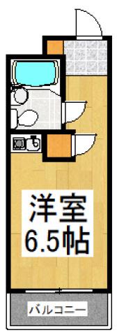 セントヒルズ一ツ橋学園(ワンルーム/4階)の間取り写真