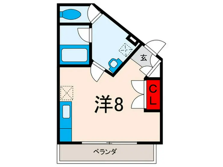TerrasseOku 3階階 間取り
