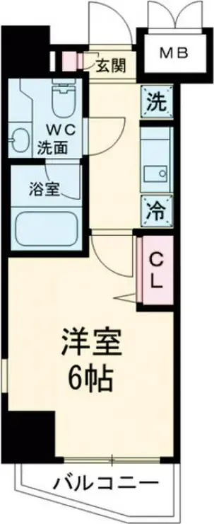 ドルチェParco東京府中 2階階 間取り