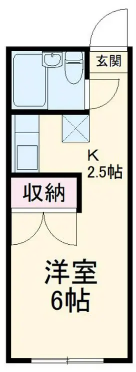 ミドルリバー 1階階 間取り