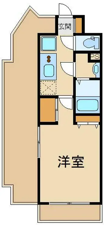 ハーモニーレジデンス東京シティゲート 11階階 間取り