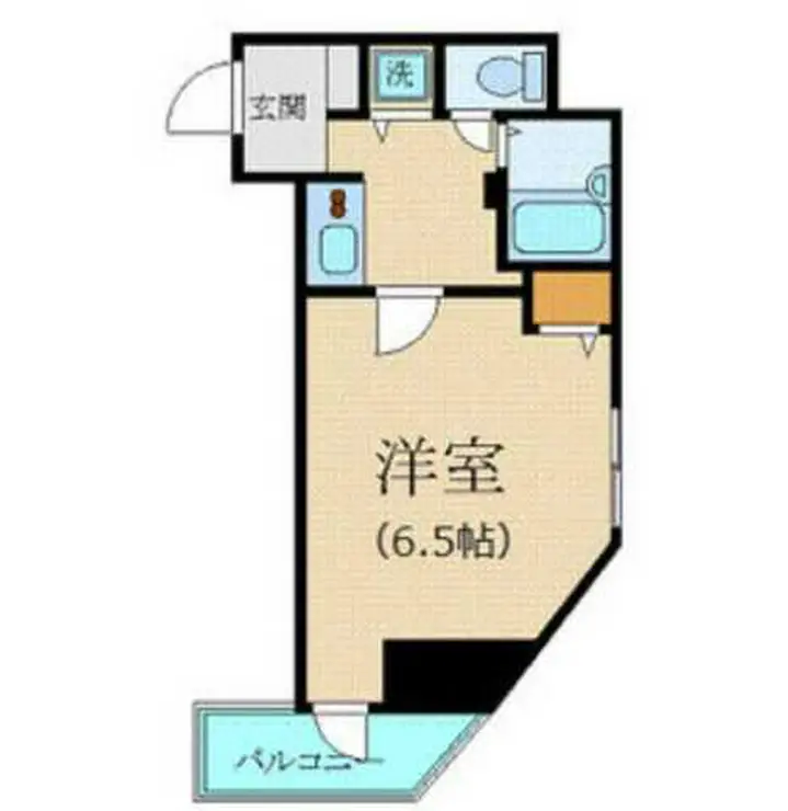 カスタリア新宿 8階階 間取り