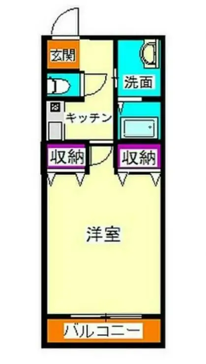 レジデンスTM村岡 1階階 間取り