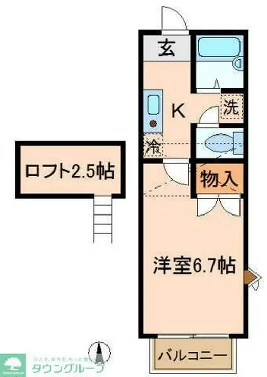 マイフォーレスト 2階階 間取り