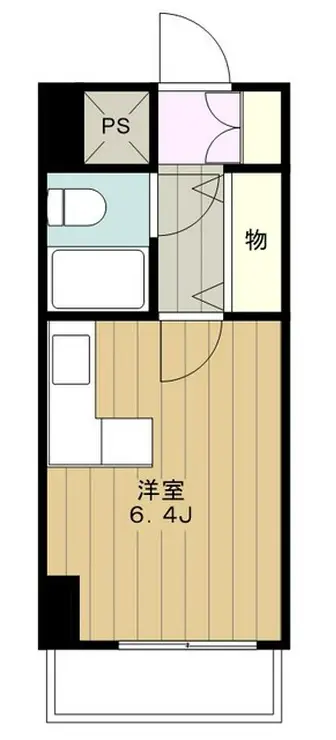 ライオンズマンション相模原第5 8階階 間取り