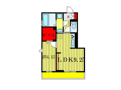 フリードルム本郷(1LDK/2階)の間取り写真