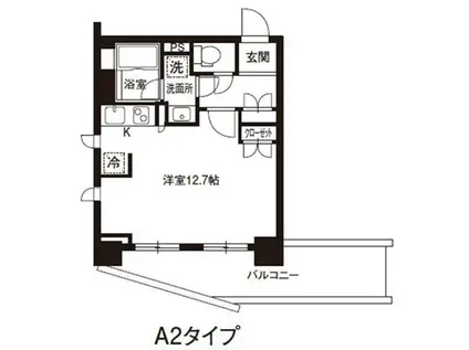 レジディア御茶ノ水(ワンルーム/8階)の間取り写真