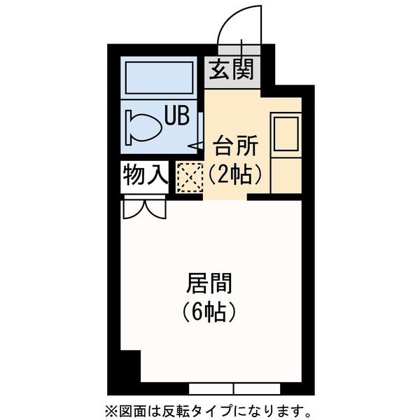 藤井ビル北14条(1K/1階)の間取り写真