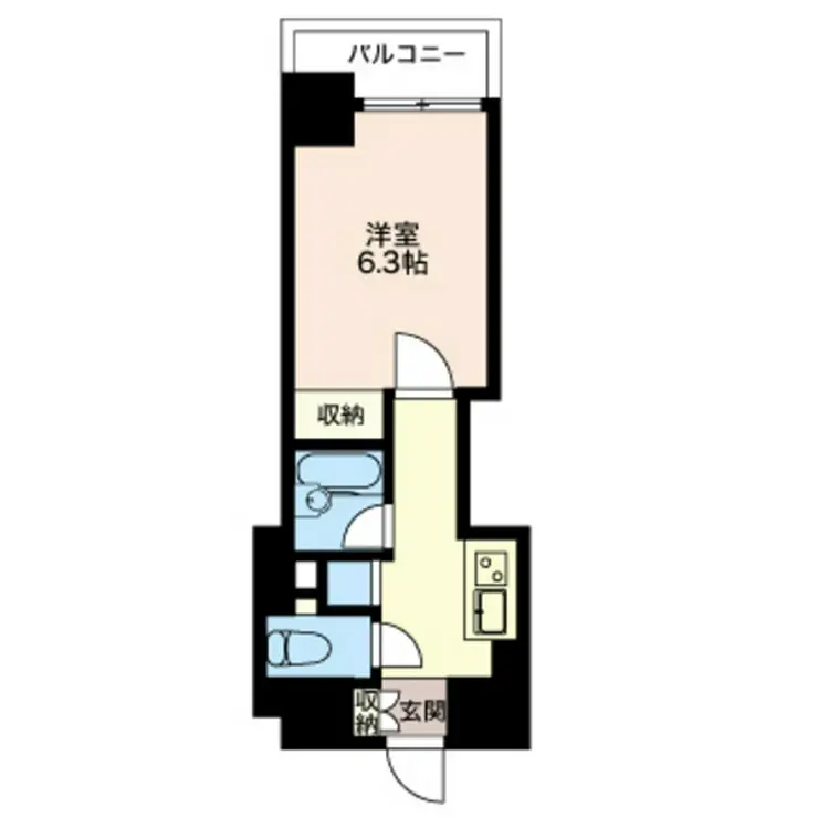 エスティメゾン神田 11階階 間取り