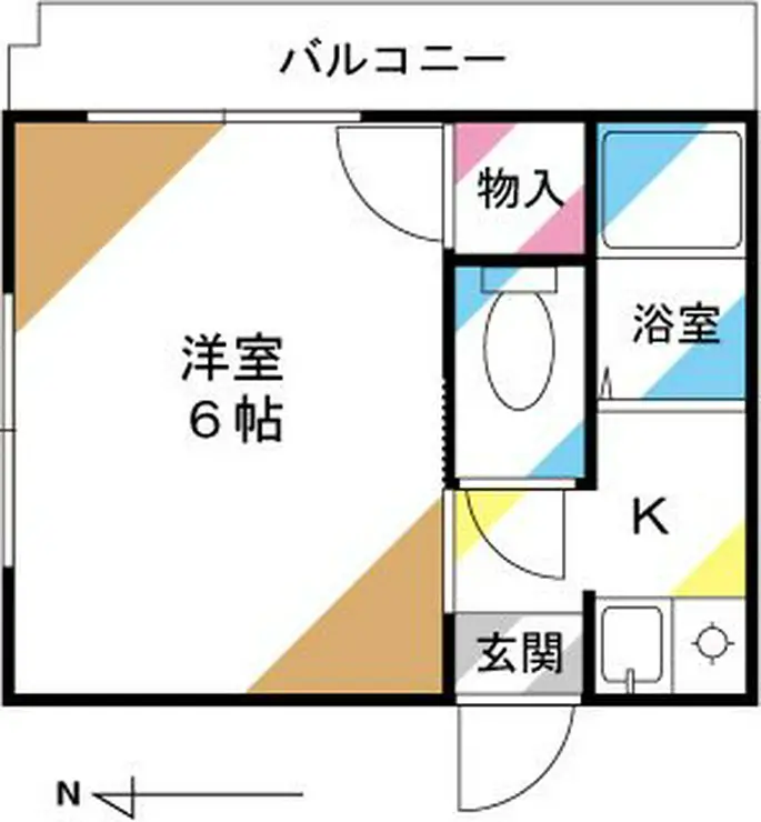 大和田FKビル 4階階 間取り