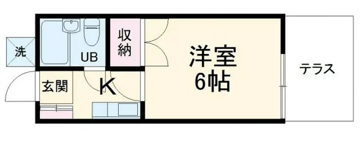 サンクリークス船越 1階階 間取り