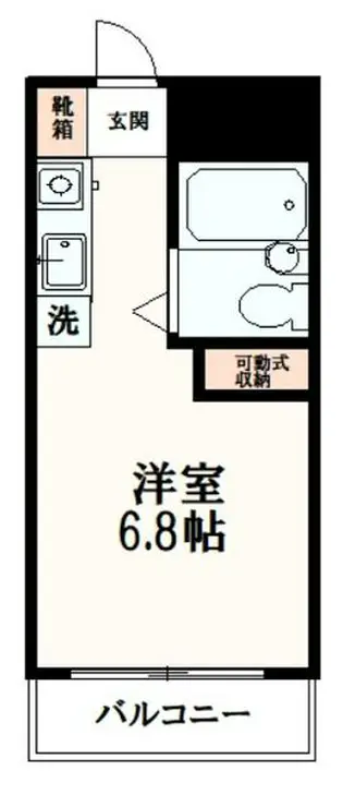 トラスティ永山 1階階 間取り