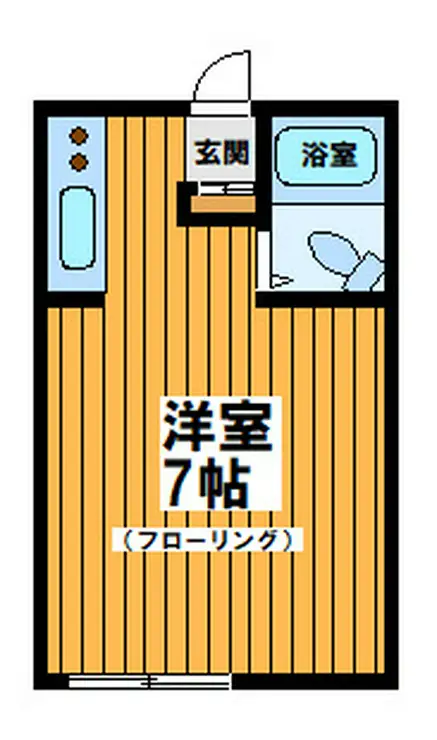 ハーレス高井戸 1階階 間取り