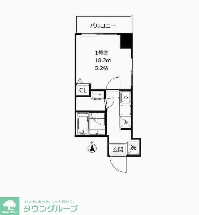 銀座アパートメントハウス 7階階 間取り