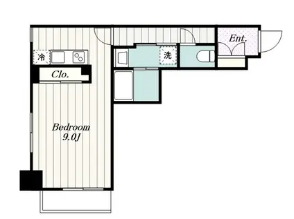 プライムアーバン新百合ヶ丘(ワンルーム/3階)の間取り写真