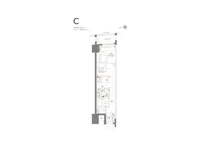ZOOM三鷹(1DK/3階)の間取り写真