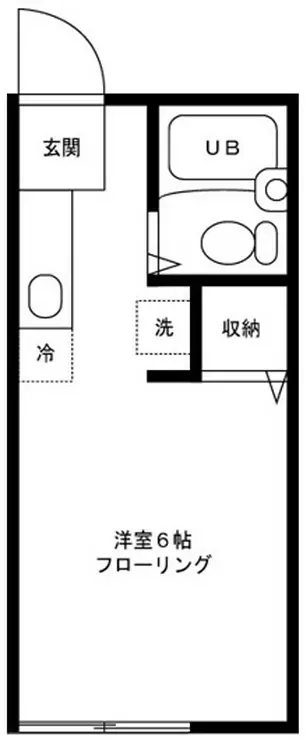 ハイネス近藤 1階階 間取り