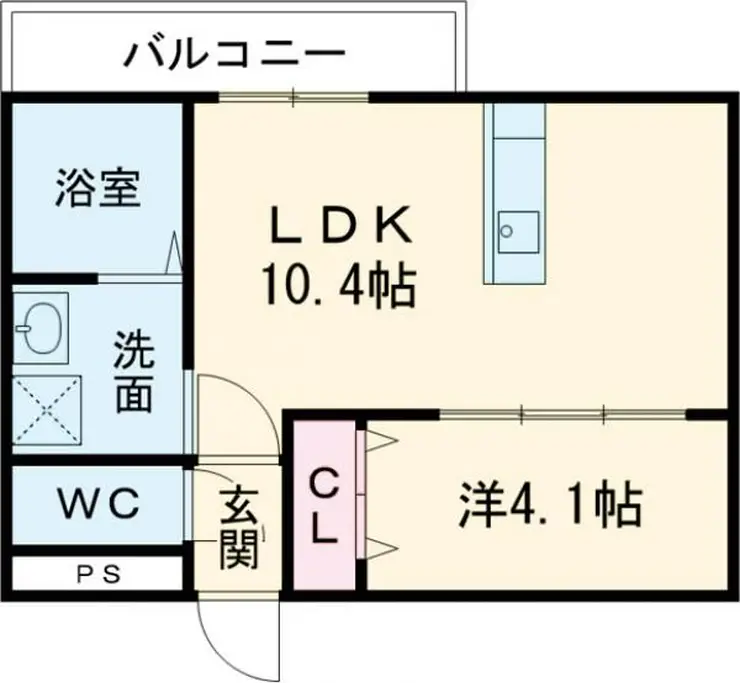 日神パレス西台 3階階 間取り