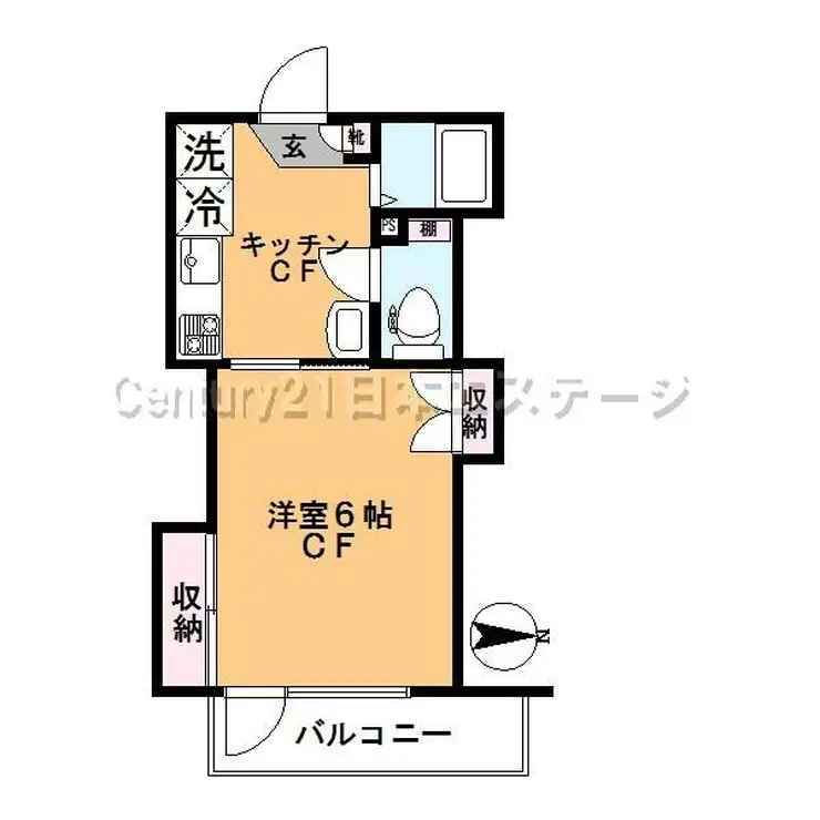 アネックス 2階階 間取り