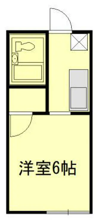 サンリバティ相模大野 1階階 間取り