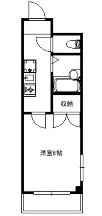 フロラシオン 2階階 間取り