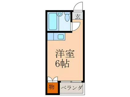 PS HOUSE(ワンルーム/1階)の間取り写真