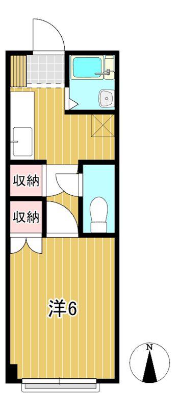 VILLA SUZUKI(1K/1階)の間取り写真