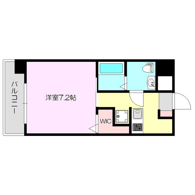 W.O.B.MIKUNI(1K/4階)の間取り写真