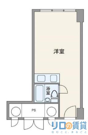 新大阪コーポビアネーズ(ワンルーム/8階)の間取り写真