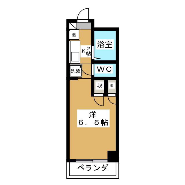 フジマンション中葛西(1K/4階)の間取り写真