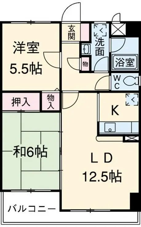 ウィステリア豊田 1階階 間取り