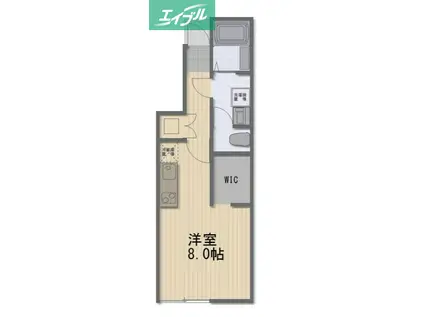 IRBIS津島福居(ワンルーム/1階)の間取り写真