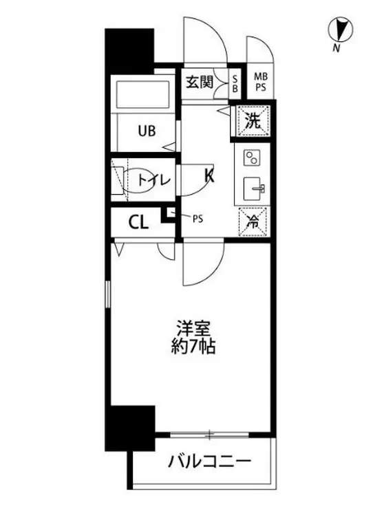 菱和パレス護国寺駅前 6階階 間取り