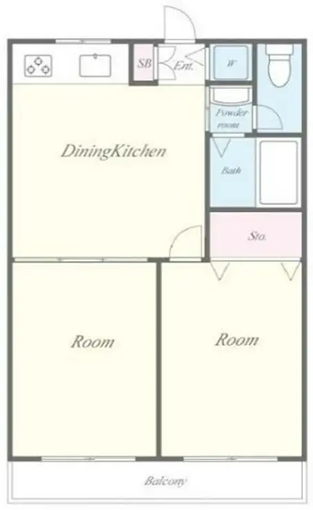 アーバンコートタムラ 1階階 間取り