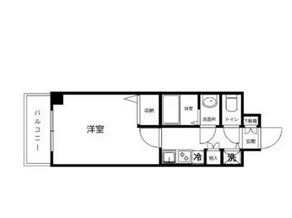 サンフラワー荻窪(1K/6階)の間取り写真