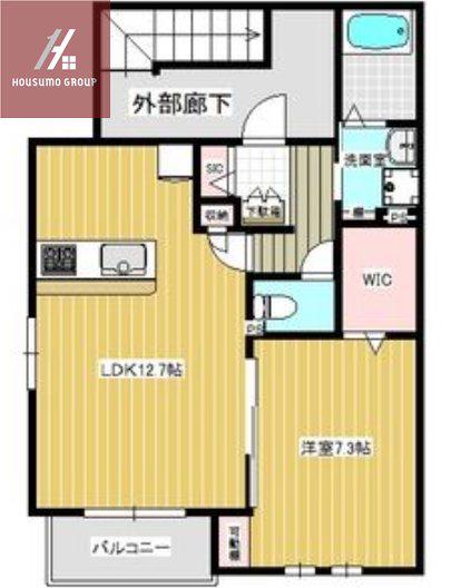 ＪＲ大阪環状線 鶴橋駅 徒歩5分 3階建 新築(1LDK/3階)の間取り写真