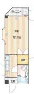 ルシエ町田1(1K/3階)の間取り写真