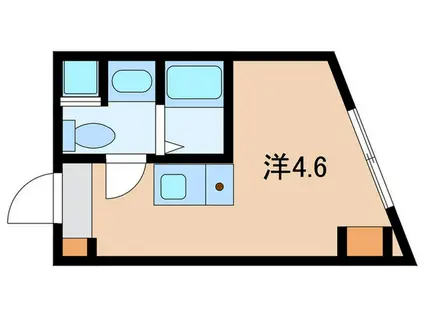 LIFE BASE西新宿(ワンルーム/2階)の間取り写真