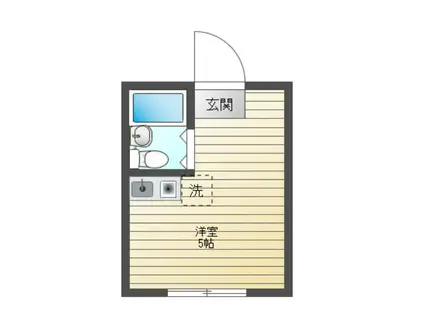 ライフピアポラリス(ワンルーム/1階)の間取り写真