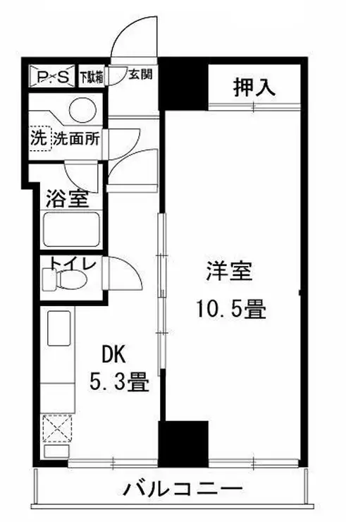 ライオンズマンション花壇代官山 9階階 間取り