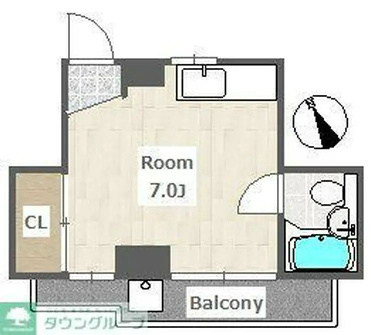 パールハイツ鈴木 4階階 間取り