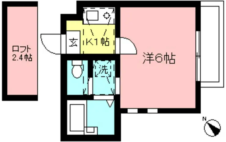 TMJ相模大野 2階階 間取り