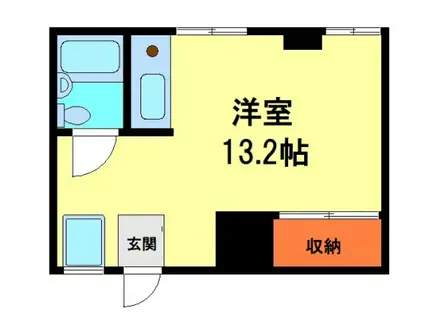 久代ハイツ(1K/1階)の間取り写真