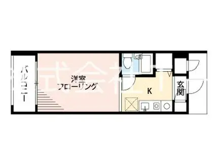 シンアイプラザ品川南(ワンルーム/1階)の間取り写真