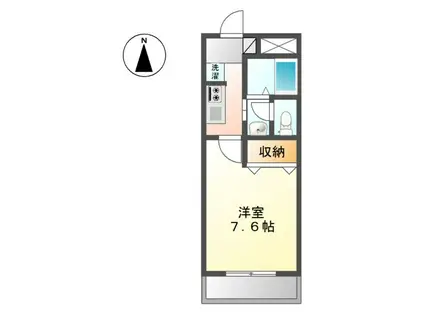 アーバンコート(1K/2階)の間取り写真