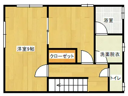 ビレッジヒルハイツ(1LDK/2階)の間取り写真