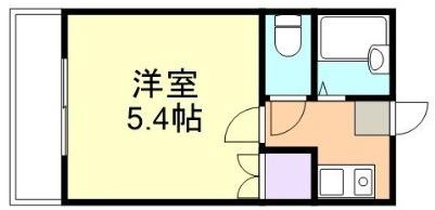 G-BOX(1K/1階)の間取り写真