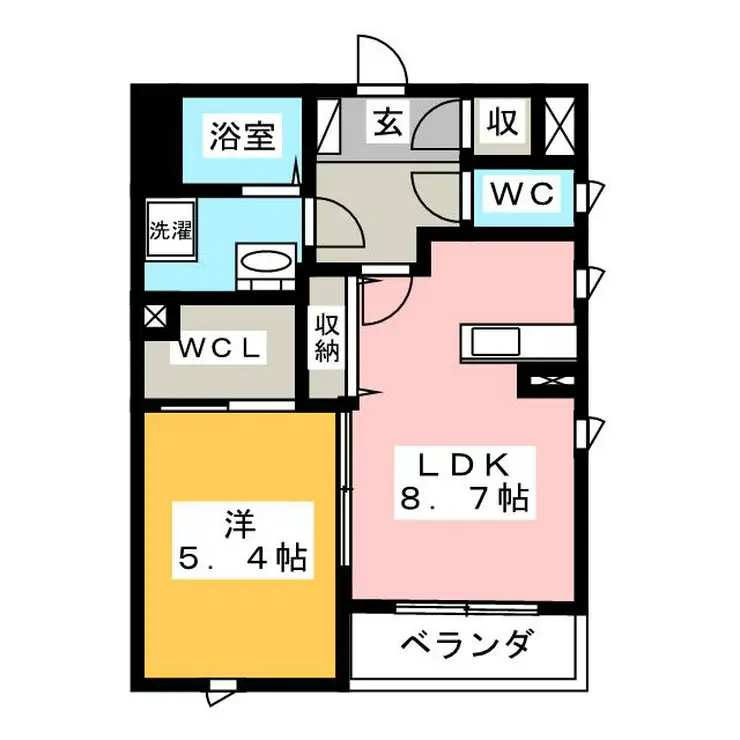 レラパセオ 2階階 間取り